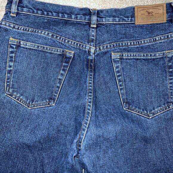 Ralph Lauren Polo Womens Jeans Size 10 Dark Wash Denim Mid Rise 30x27 Classic - Picture 6 of 7